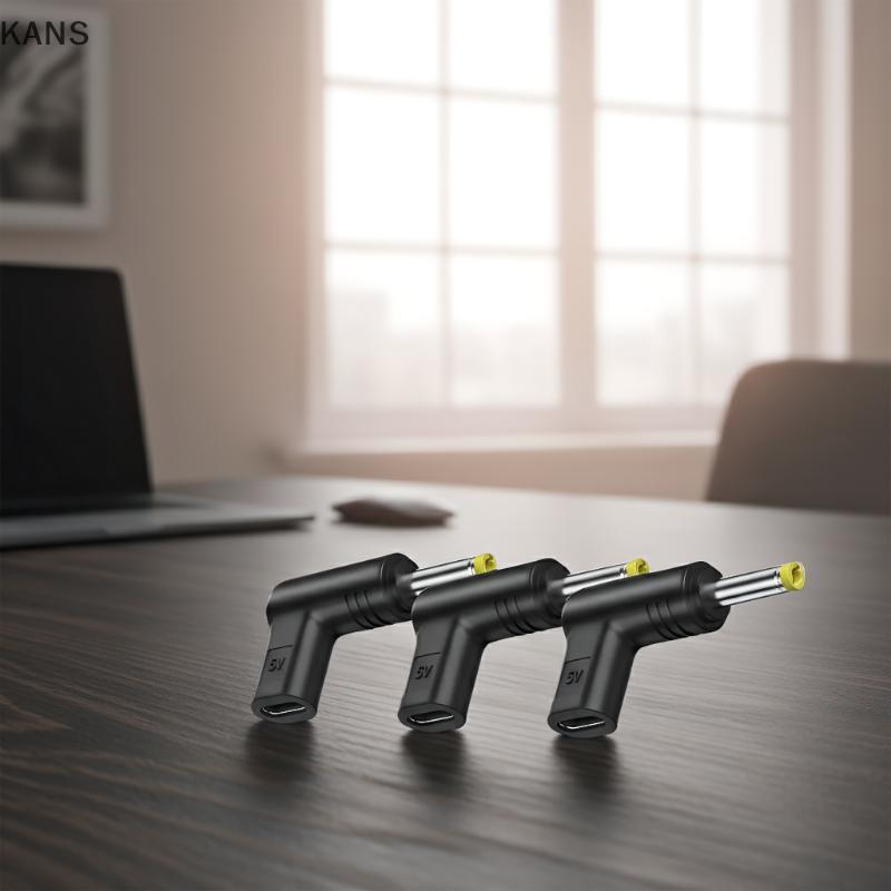 Kans 5V Type-C ถึง DC ชาร์จปลั๊กแปลงสําหรับ PSP 1000, 2000, 3000 อะแดปเตอร์เกม DC Ja ปลั๊กอะแดปเตอร์