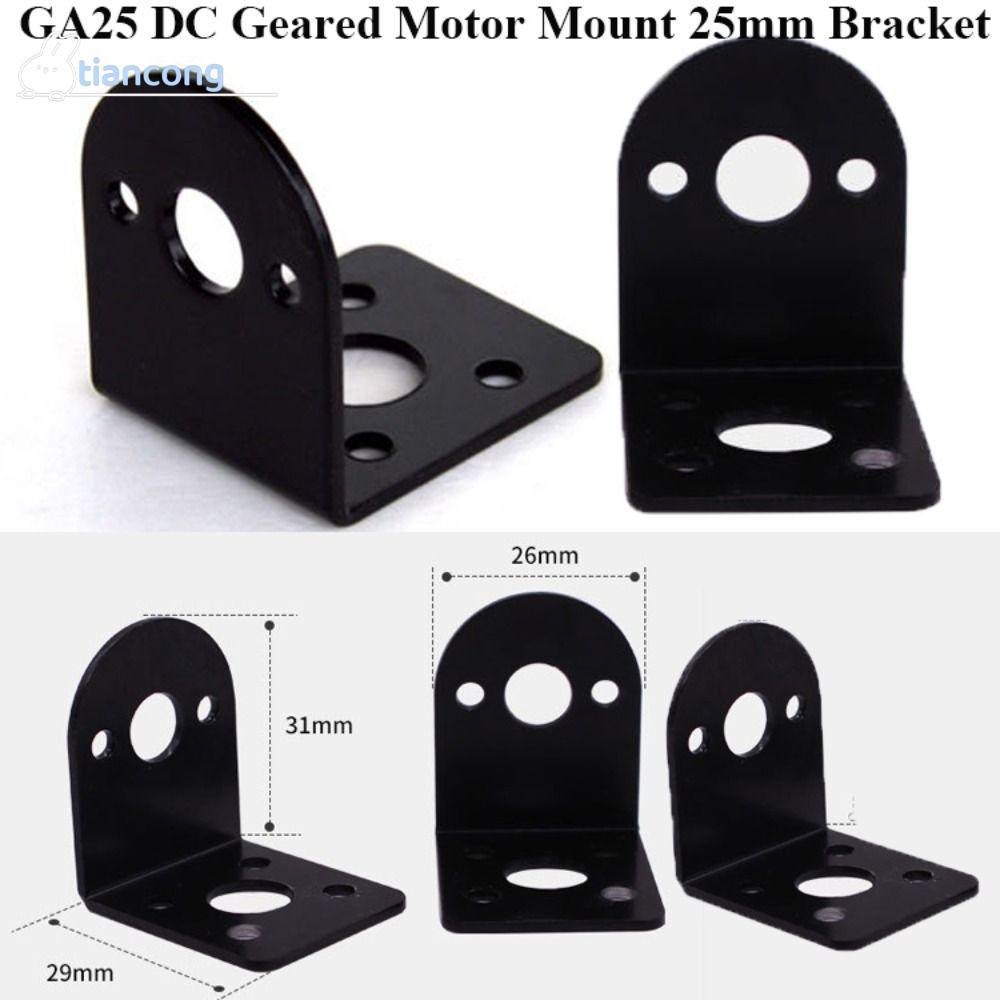 TIANCONG GA25 DC เกียร์สําหรับ 310 370 Universal Fixing Holder ขาตั้ง 25 มม.วงเล็บ