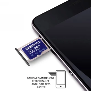 เมมโมรี่การ์ด SAMSUNG Micro SDXC 32GB 64GB 128GB 256GB Class 10 PRO Plus (U3 160MB/s.) memory card การ์ดหน่วยความจำ