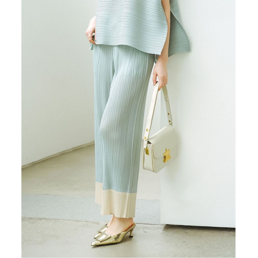 เสื้อเชิ๊ต Issey Miyake แบบSlimmer ลายจีบหลวม สไตล์ฤดูร้อน แต่งได้หลากหลายโอกาส