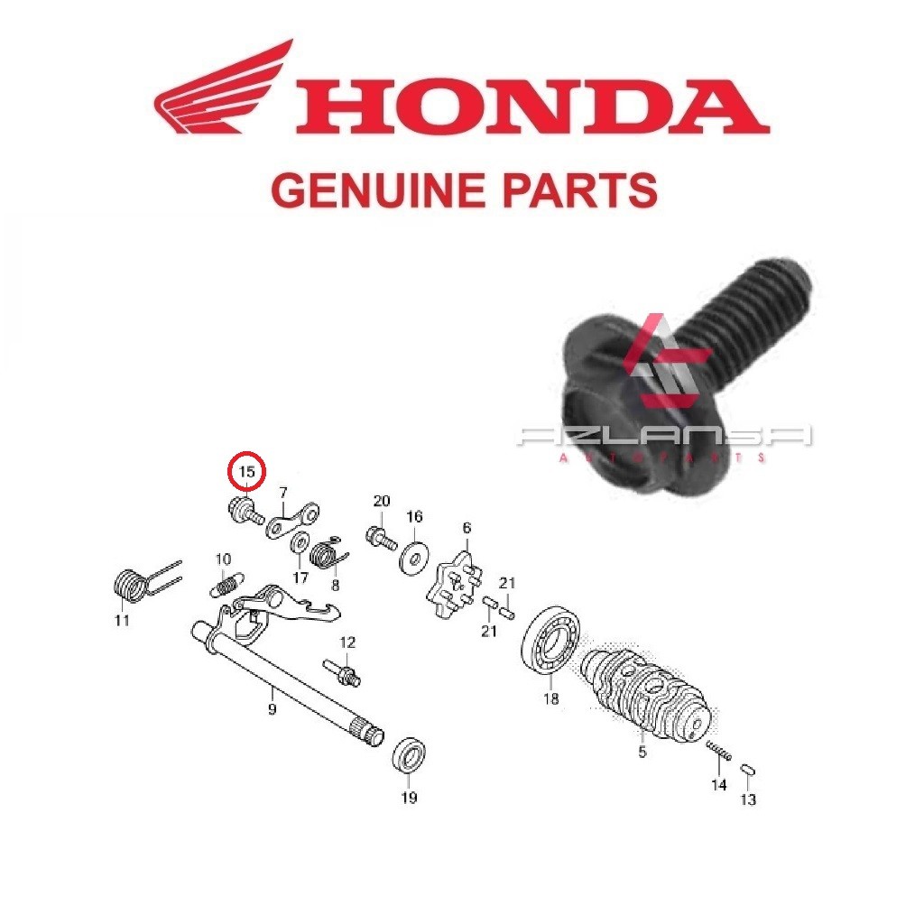 แขนกันชนดรัมเดือย ( 90022-MG8-000 ) RS150R V1 V2 V3, RS-X V1 V2 & CBR150R 💯 อะไหล่