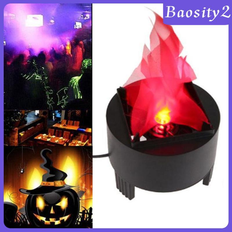 [Baosity2] Mini LED Fake Flame Light 3D Effect โคมไฟเปลวไฟอิเล็กทรอนิกส์ Party Club Decor