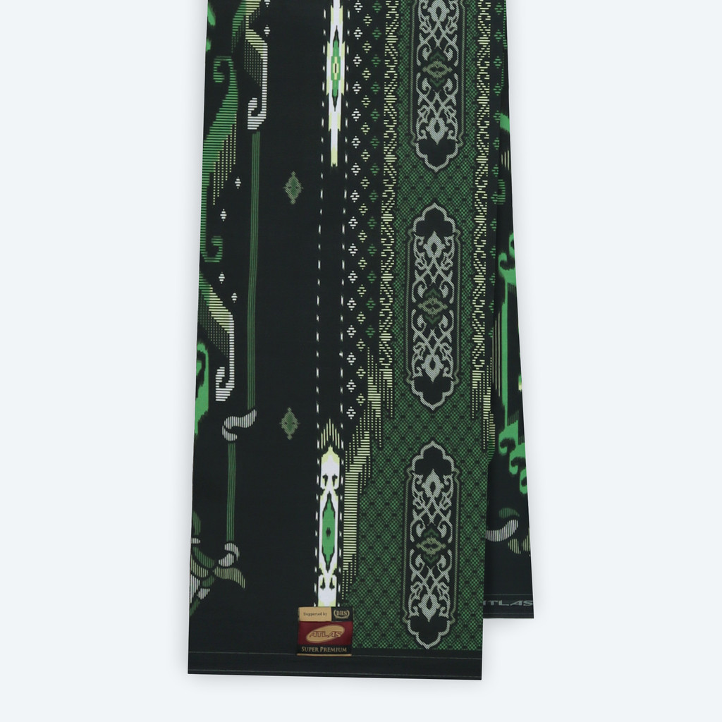 HIJAU ATLAS Super Premium 925 A9 BJA SJ ผ้าซิ่นสีเขียวเข้ม