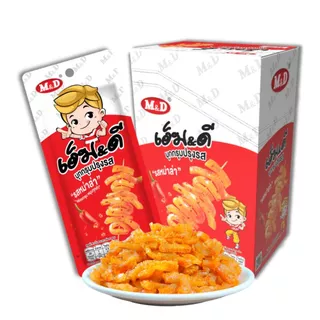 M&D บุกกรุบปรุงรส รสหม่าล่า/กุ้ง อร่อยกรุบ หนุบทุกคำ อร่อย ทานง่าย แคลอรีต่ำ