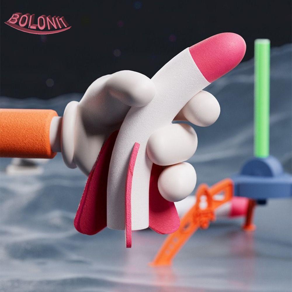 BO Stomp Rocket Toy, Foam Plastic Rocket Launcher, Interactive Game Foot Pump Athletics Jump Boys