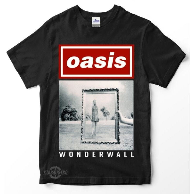 OASIS Band T-Shirt - เสื้อยืด Wonderwall Premium Oasis Britpop