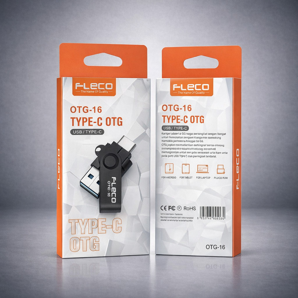 OTG SD CARD USB MICRO OTG-15 & TYPE-C OTG-16 FLECO OTG MICRO SD Converter USB OTG Micro SD / SD การ์