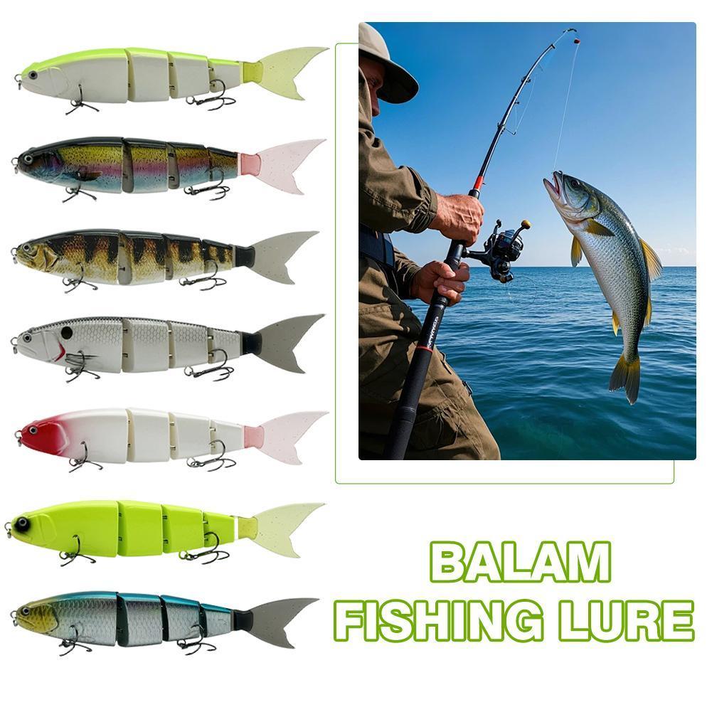 ล่อปลายาวสี่ส่วน 53g Bionic Multi-Lure เหยื่อตกปลาทะเลขนาดใหญ่ V0z1