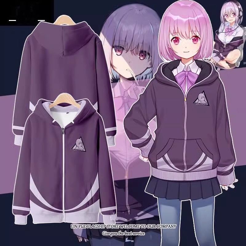 อะนิเมะ Shinjo Akane Electric Superman Gullit Impression ผู้ชายผู้หญิงสไตล์เดียวกันแจ็คเก็ตพร้อมสต็อ