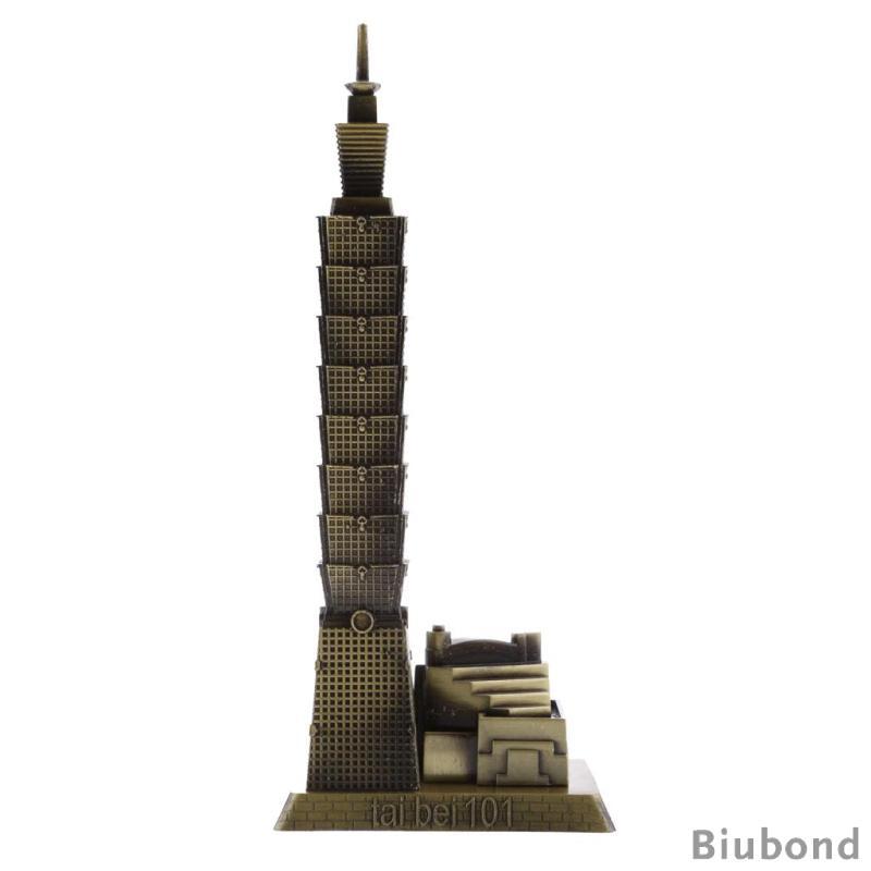 [Biubond] Vintage Taipei 101 Tower Building Sculpture รูปปั้นหุ่นรุ่น Home/ตกแต่งสํานักงานของสะสม