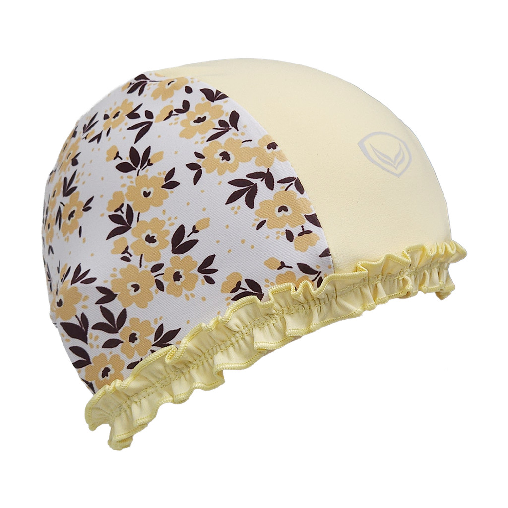 GRAND SPORT หมวกว่ายน้ำแบบตัดต่อระบาย  JUNIOR’S SWIM CAPS รหัส : 343424