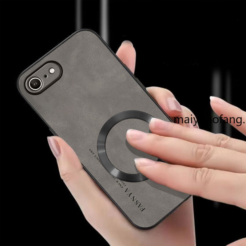 ปลอก iphone 6 6s 6plus 6s plus เคสโทรศัพท์ป้องกันการสั่นสะเทือนแหวนดูดแม่เหล็กฝาครอบป้องกันพร้อมขอบนุ่มและกันลื่นฝาหลัง ybpcxq