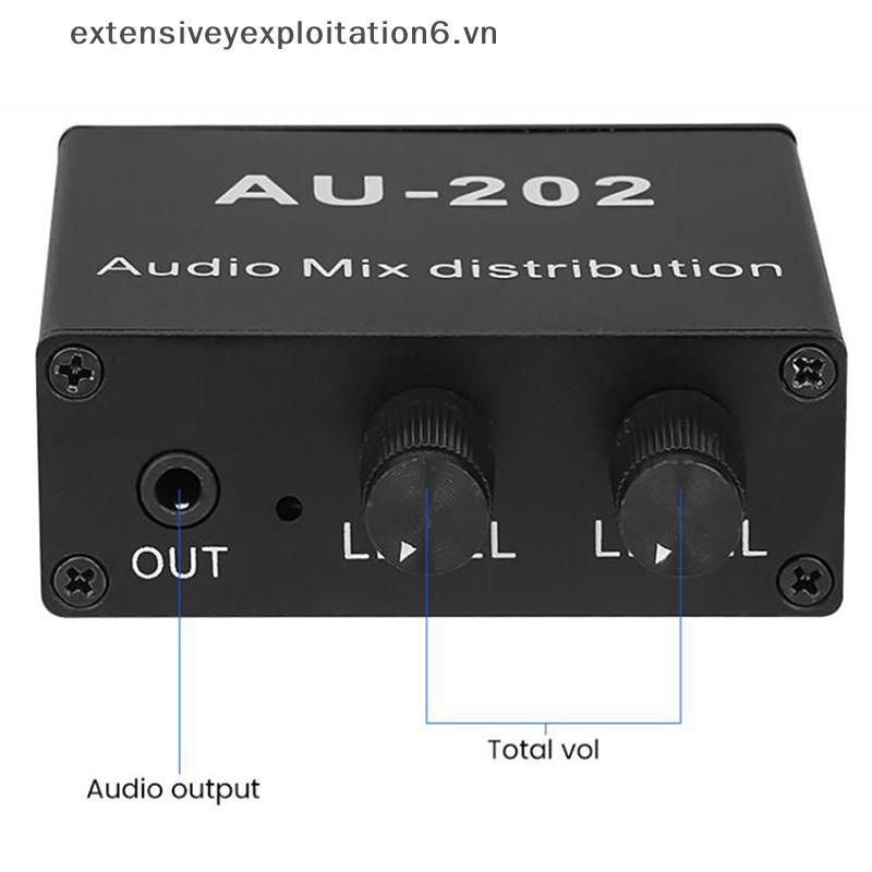 ผู้จัดจําหน่ายเสียงมิกเซอร์สเตอริโอขยายสําหรับระดับเสียง AMP ภายนอกหูฟัง