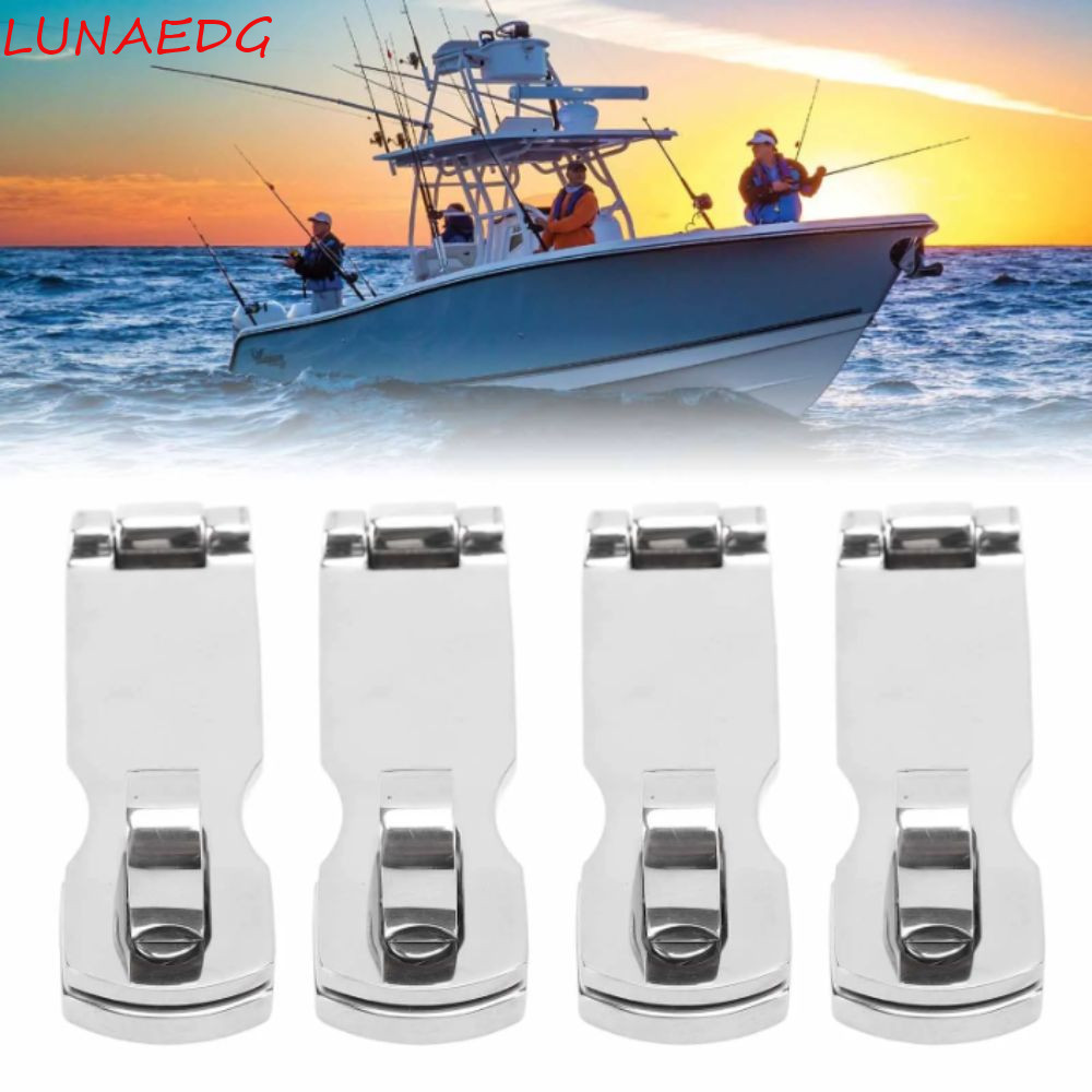 LUNAEDGE Yacht Accessories, Slide Barrel Bolt Heavy Duty Marine Boat Accessories, Clamp กลไกหมุน Has