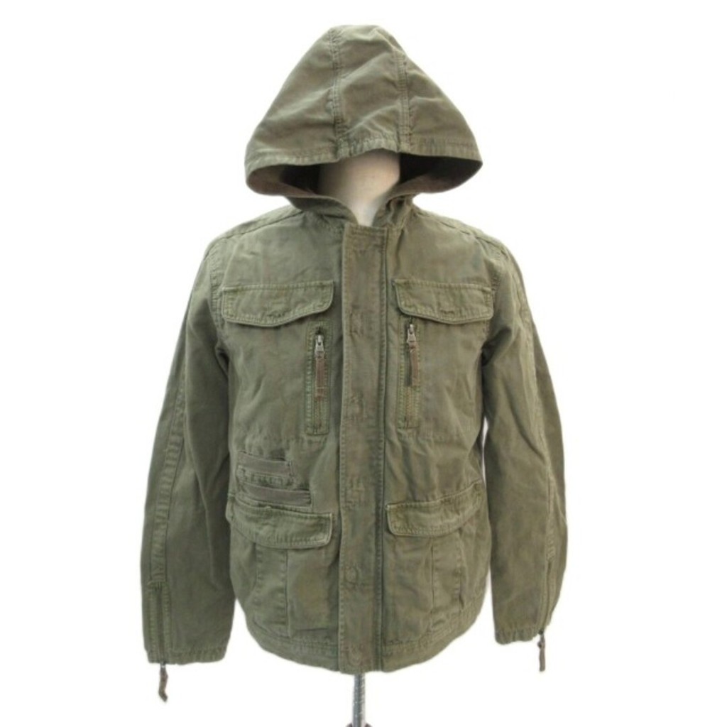 ARMEN AUTHEN Coat Long khaki Direct from Japan Secondhand