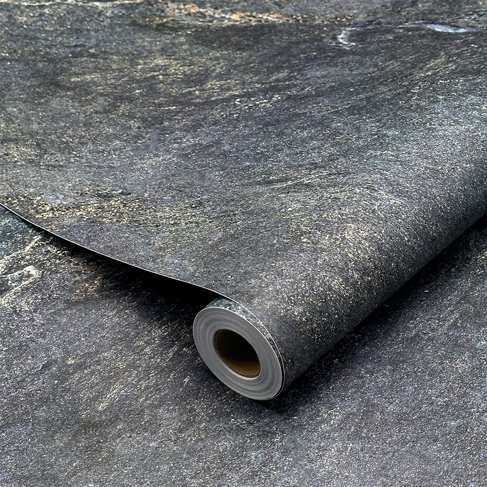 GlobalHouse TAPIO วอลเปเปอร์ ลายหินอ่อน รุ่น Marble-01 ขนาด 45x1000 ซม. สีเทา