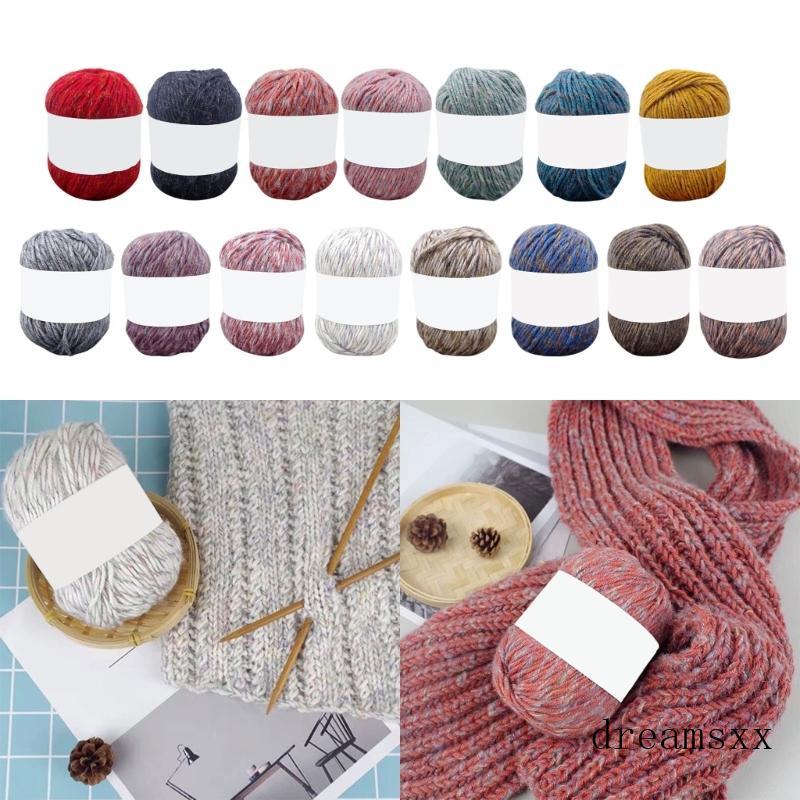 Dream Skein Wool Yarn Bundle สําหรับหัตถกรรมสร้างผ้าพันคอที่สวยงามหมวกและ More Safe Soft Crochet Yar