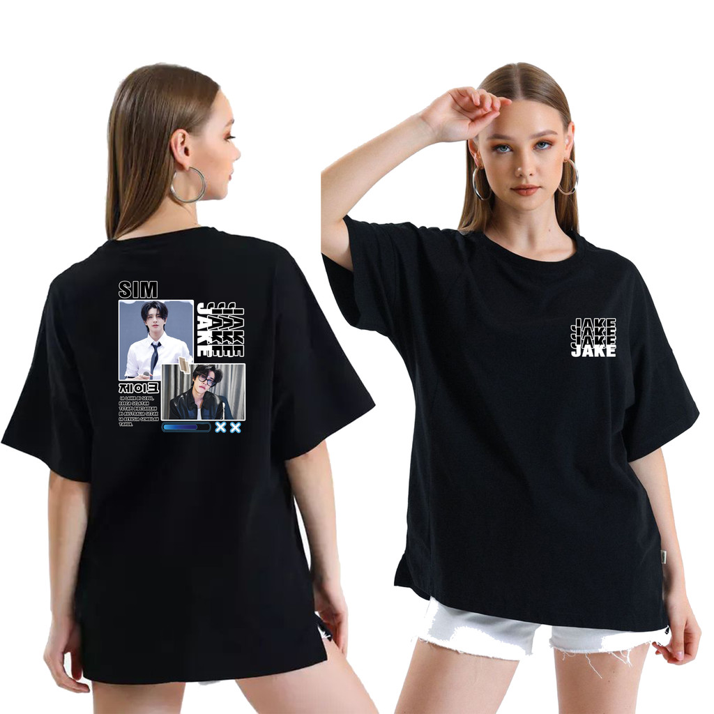 เสื้อยืด ENHA LOADING VERSION - JAY PARK | DTF Design Men & Women COTTON COMBED 24S