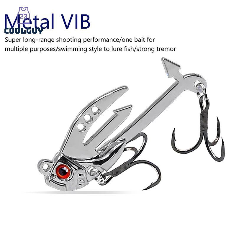 [YLSW] VIB Fishing Lure 2-in-1 พร้อมตา 3D สำหรับการยอกไกลและใช้งานได้หลากหลายกับปลาหลายชนิด