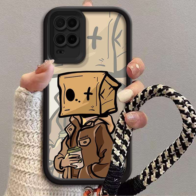 กาแฟ masked man สําหรับ OPPO A58 OPPO A58 5G OPPO A78 5G OPPO A54 OPPO A55 5G OPPO A56 Oppo A77 5G O
