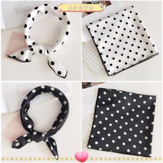 อาโปโย ผ้าพันคาวินเทจสำหรับผู้หญิง สไตล์ฤดูร้อน