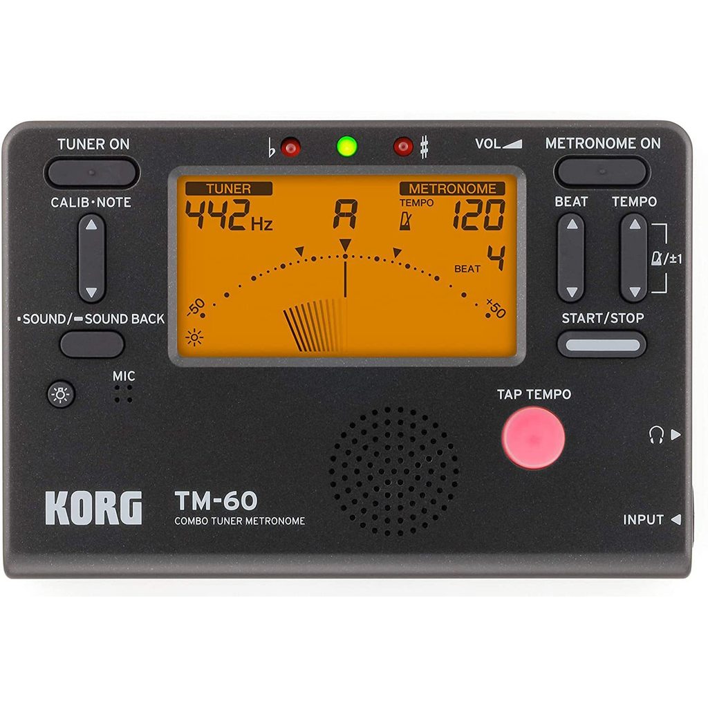 KORG TM60 tm60c Tuner Metronome Tube