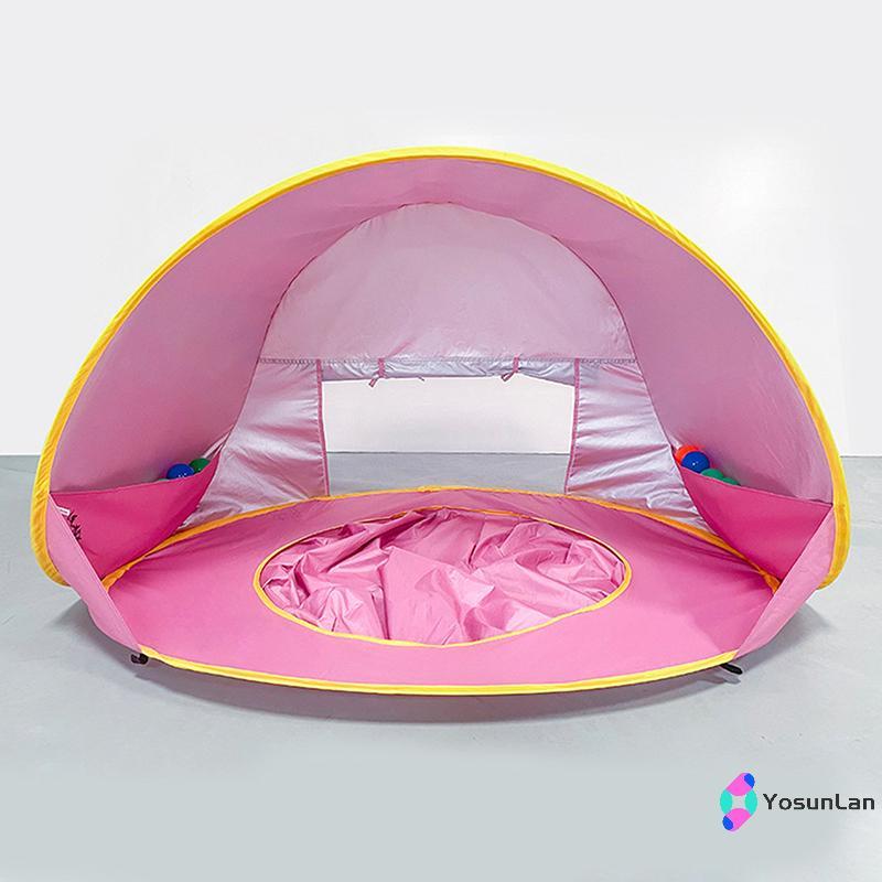 YosunLan] เต็นท์ชายหาดเด็ก Shade สระว่ายน้ํา UV Protection Sun Shelter ทารกของเล่นกลางแจ้งสระว่ายน้ํา Play House เต็นท์ของเล่นเด็กเด็กใหม่
