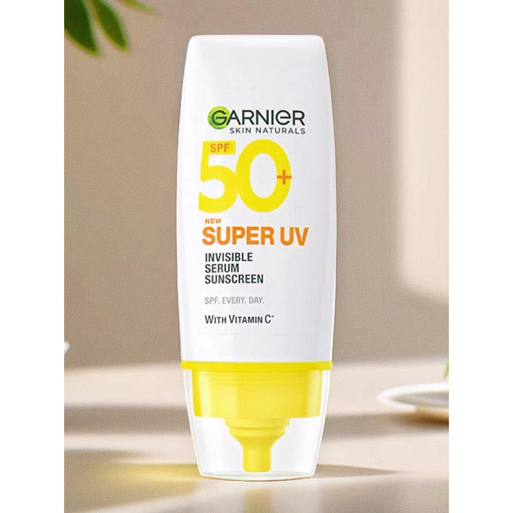กันแดด กันแดดหน้าฉ่ำ Thailand garnier garnier VC Essence Anti-Sun Cream SPF50++ ปรับปรุงความหมองคล้ํ