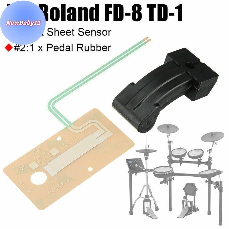 ONEBABY 1 ชุดสําหรับ Roland กลอง FD-8 TD-1 TD-9 TD-11 TD-15 TD-17 TD 1 9 11 15 17 Hi หมวกแผ่น Sensor