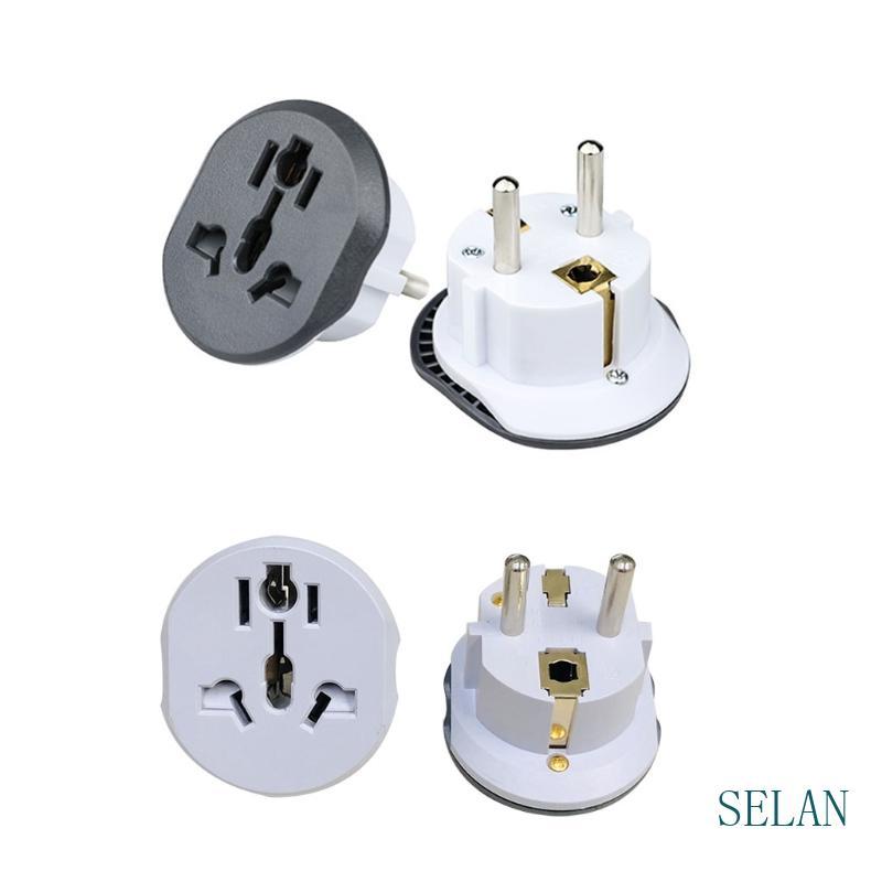 16A Europe/Germany Plug Adapter Eu Converter Travel Adapter Charger Converter