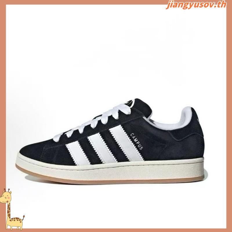 รองเท้าผ้าใบ Oos White Black Casual Samba White Black