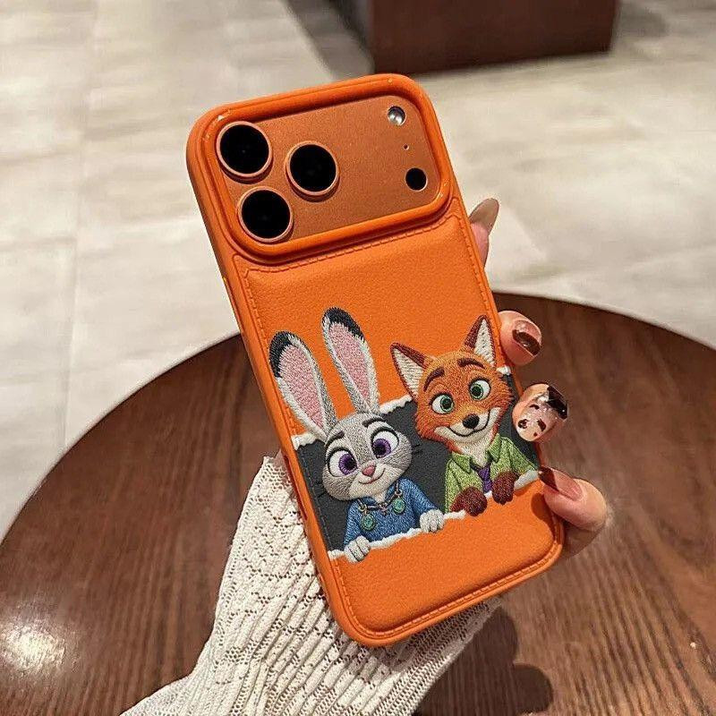 เคสโทรศัพท์หนังลาย Judic ใช้ได้กับ iPhone 13Pro/11/12ProMax/14/15/16, X/XS/XSMax, 7/8Plus ช่วยปกป้องเลนส์และกันกระแทก