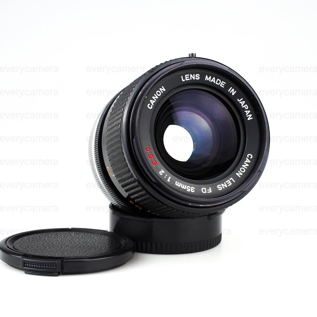 Canon S.S.C. 35mm f2 fd mount