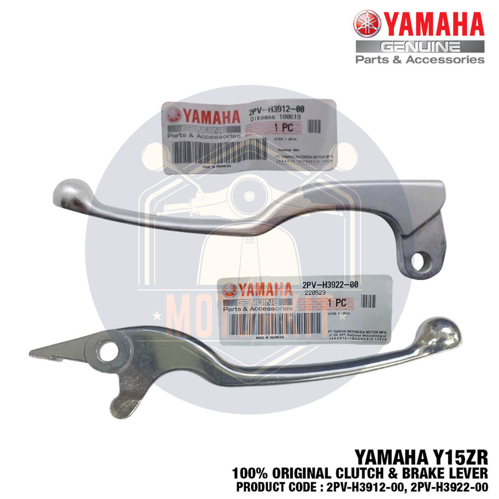 Y15 Y15ZR คลัตช์เบรก LEVER CHROME KIRI KANAN 2PV-H3912-00 2PV-H3922-00