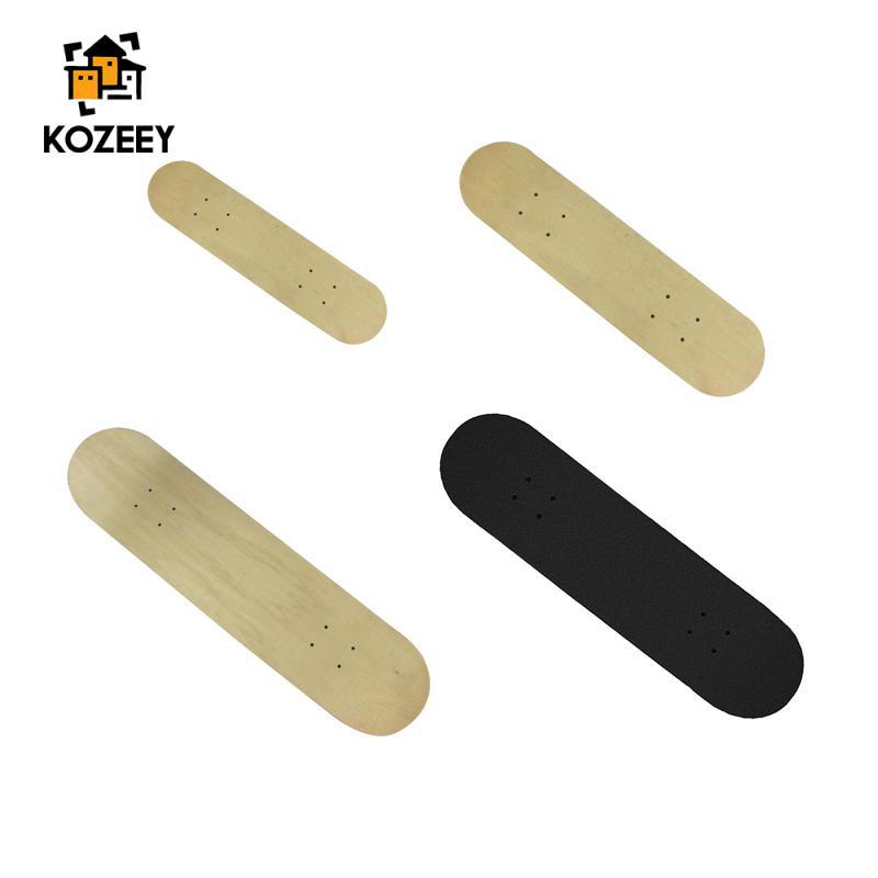 [KOZEEY] DIY Blank Skateboard Deck for Kids Skateboard Maple Deck for Daily Use