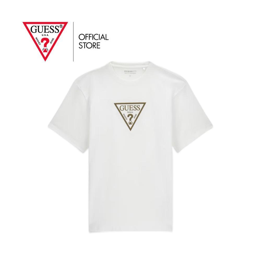 GUESS MEN เสื้อยืด รุ่น M6RI23K8FQ4  สีขาว