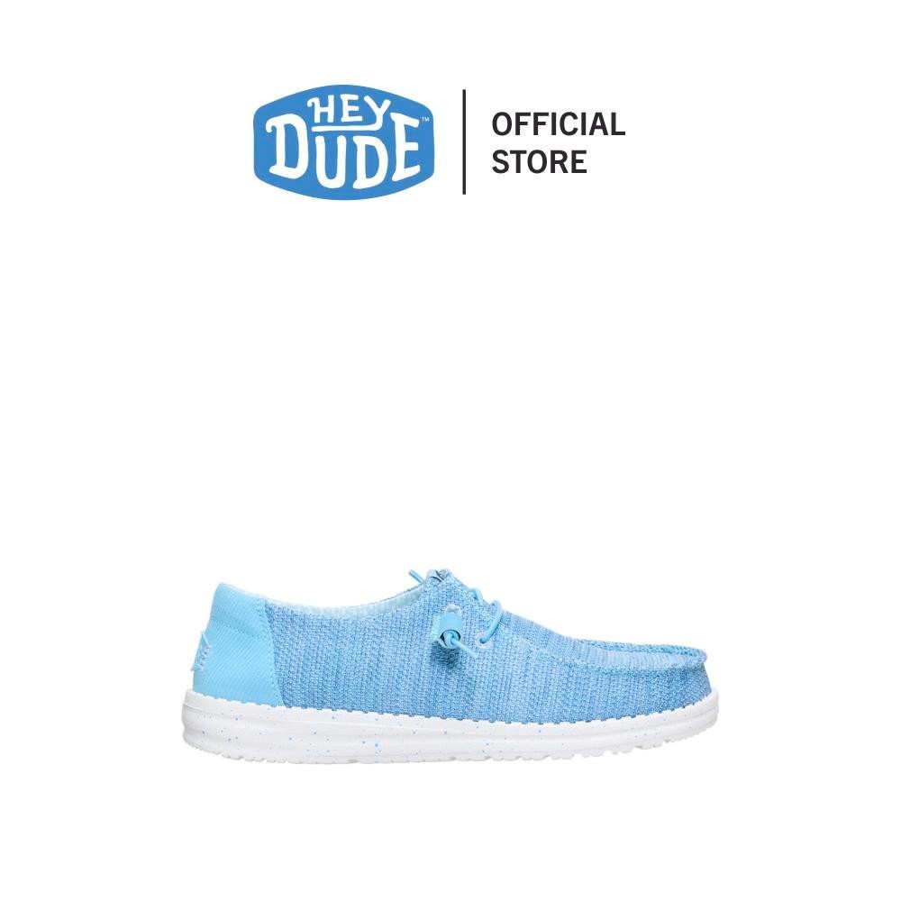 HEYDUDE รองเท้าลำลองผู้หญิง WENDY STRETCH SOX รุ่น 41878-4YQ - BLUE BREEZE