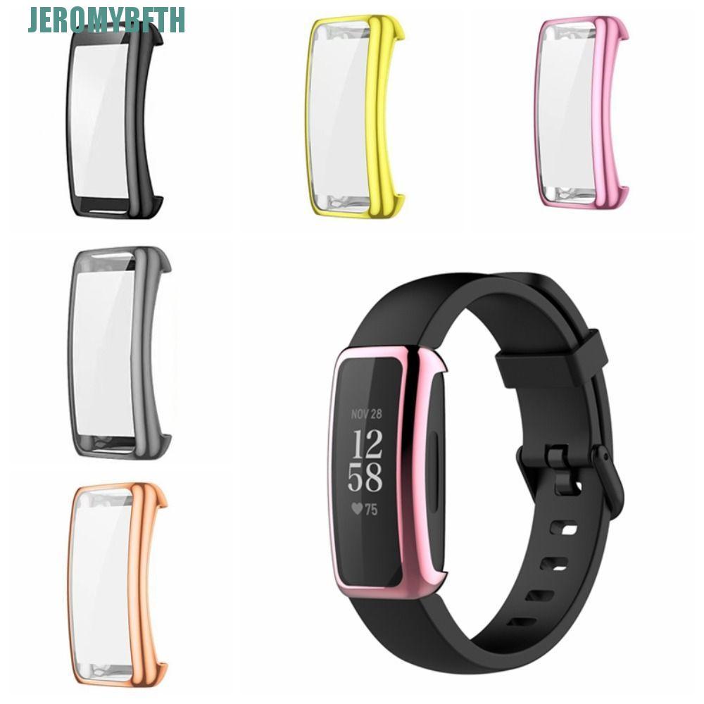 JEROMYBF Inspire 3 ฝาครอบนาฬิกา, เคสฝาครอบนาฬิกา TPU Fitbit Inspire 3 ตัวป้องกันหน้าจอ, เกราะป้องกัน