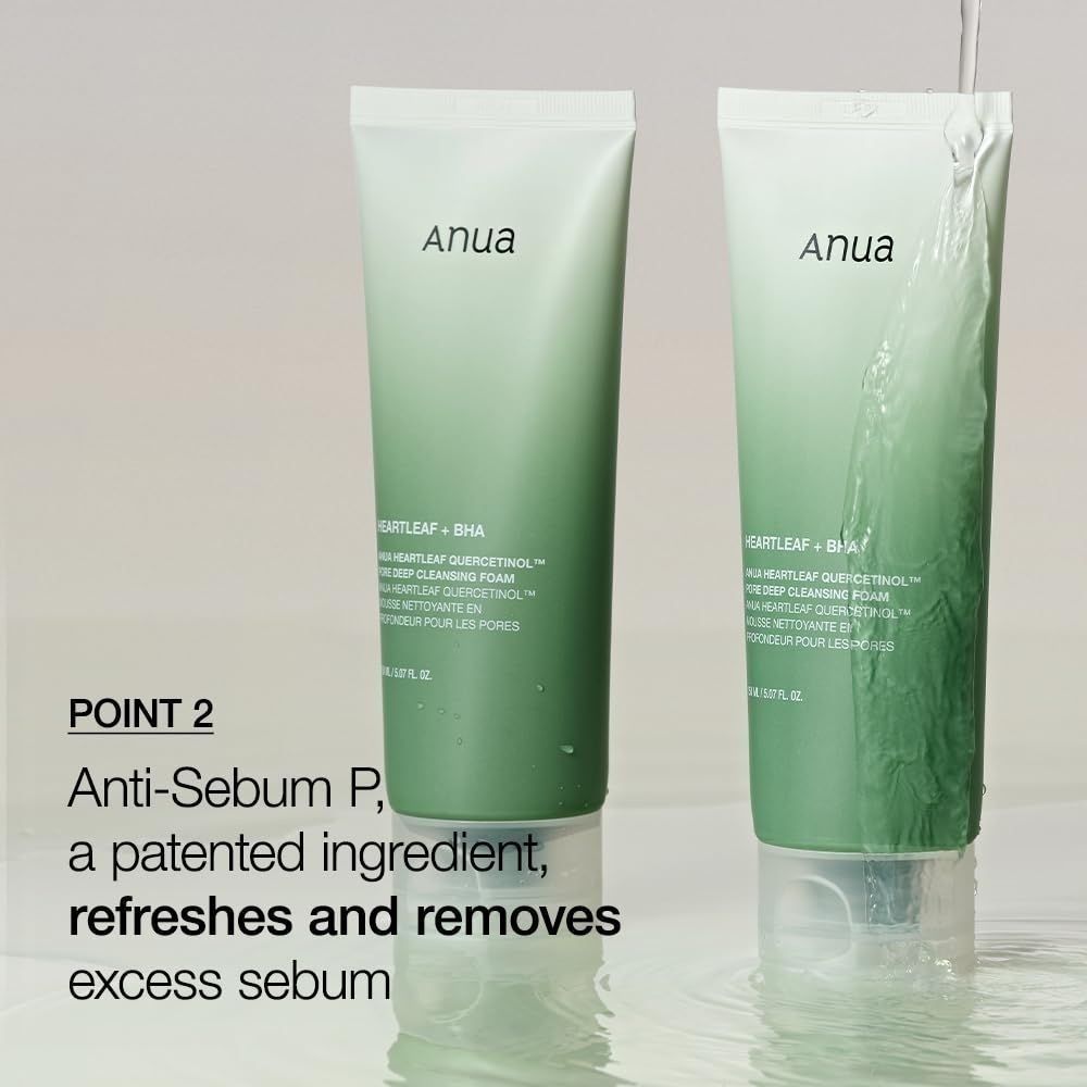 Anua Queromone Facial Cleanser Pore Cleanser โฟมล้างหน้าทําความสะอาดล้ําลึก 150mlHF3626 @