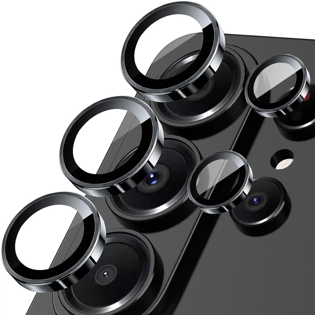 ตัวป้องกันเลนส์กล้องสําหรับ Samsung Galaxy S26 Ultra Metal Aluminium Circle Tempered Glass Camera Protector Case Friendly