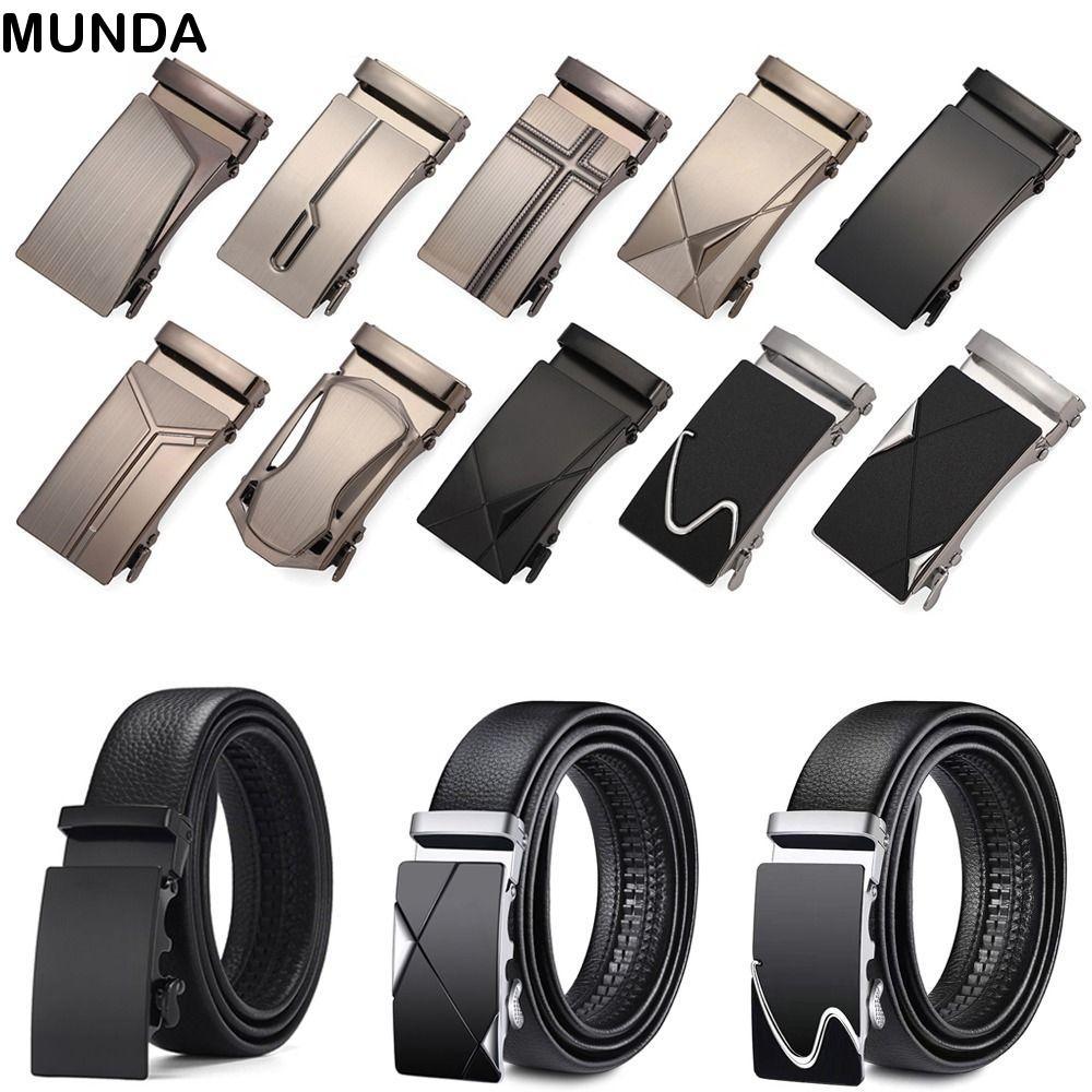 หัวเข็มขัดเหล็กปรับได้อัตโนมัติ MUNDA สำหรับงานแฟชั่นและDIY