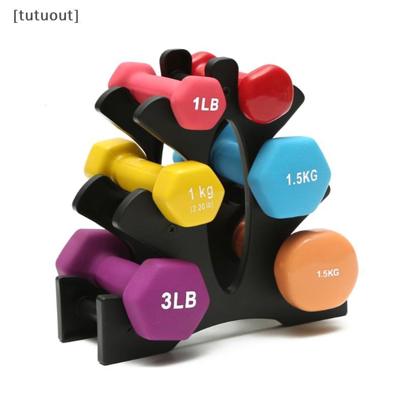[tuout] ที่เก็บดัมเบล 3 ชั้น Ra Stand Home Office Gym Dumbell Weight Ra VN