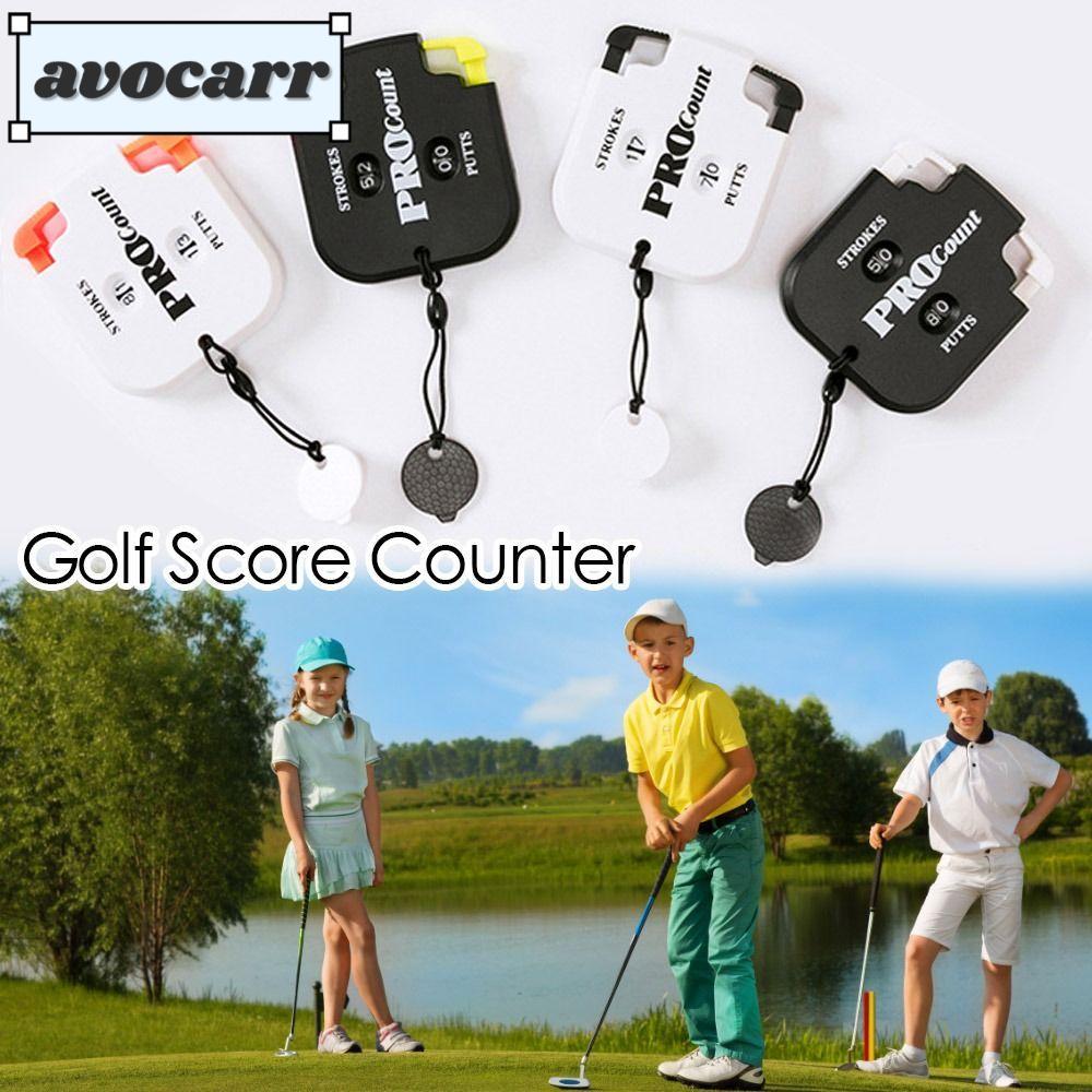 AVOCAR Golf Score Counter Mini Outdoor สองหลัก Putt Score Counter