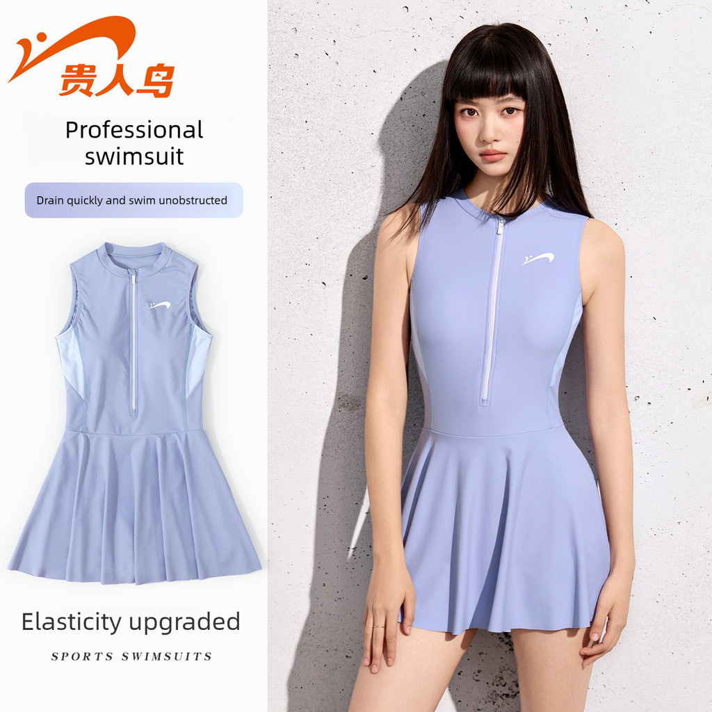 YUKE ชุดว่ายน้ําวันพีซผู้หญิง 2026 ใหม่ – กางเกงขาสั้นเด็กชายกระโปรง Tummy Control ชุดว่ายน้ํากระชับสัดส่วน, การฝึกเจียมอายและชุดว่ายน้ําน้ําพุร้อน