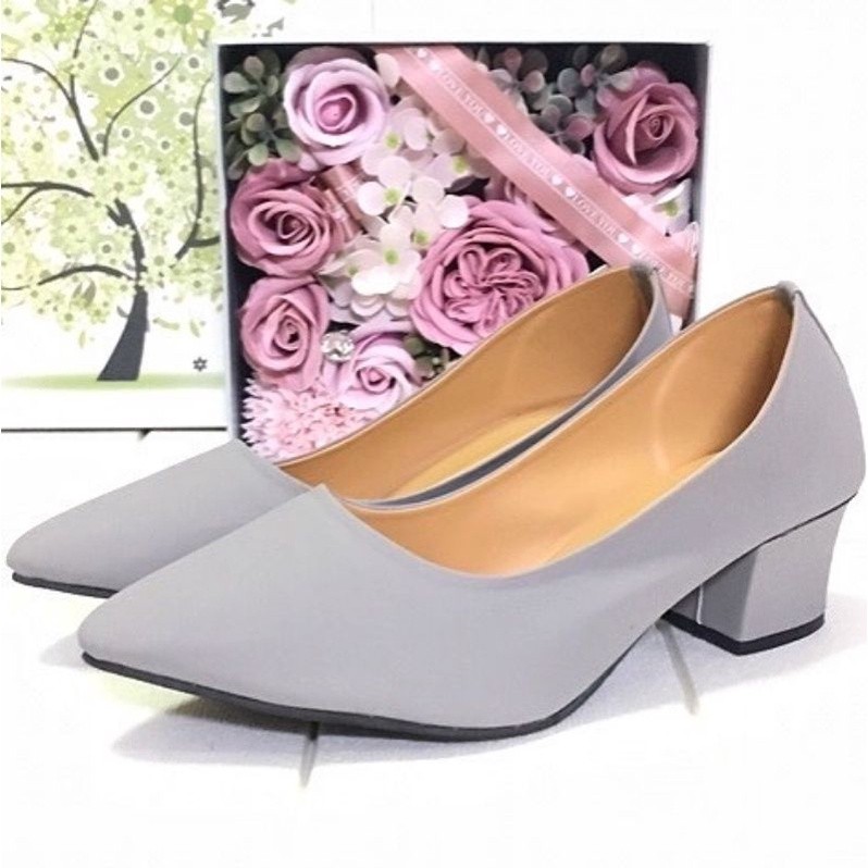 ZA8 Evergaya 🇲🇾 DAME Office Official Women Court Shoes Plus Size, Kasut Perempuan Small READY STOC