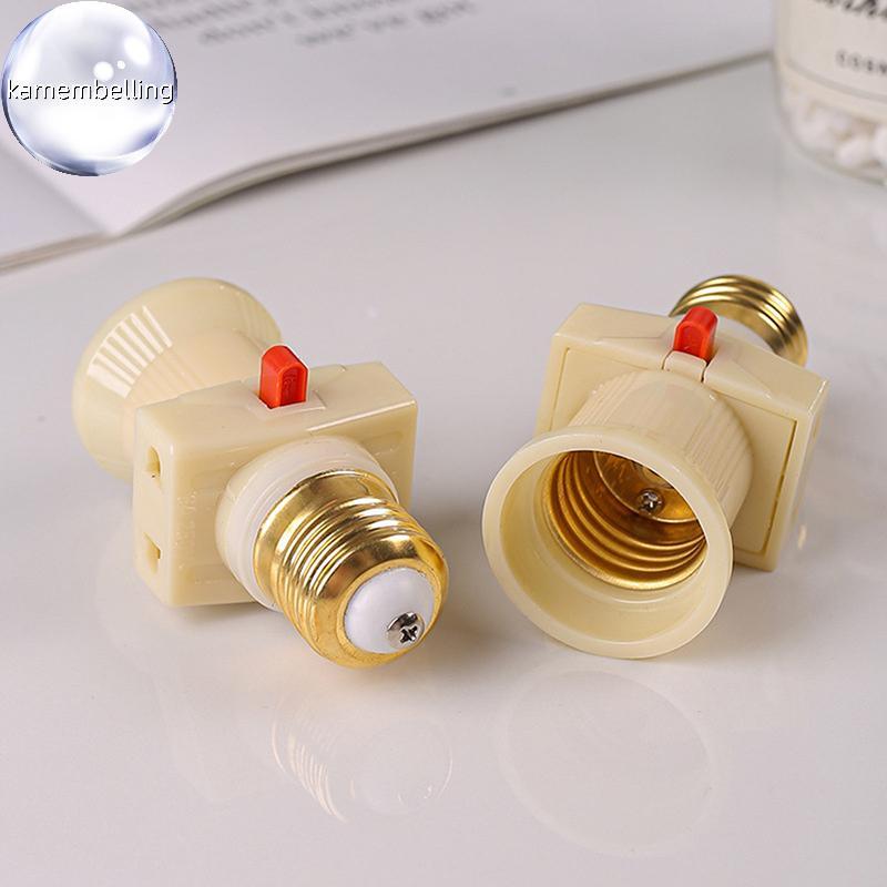 Kaembelling E27 EU led โคมไฟสําหรับ home studio light adapter ac250(V) 6a VN