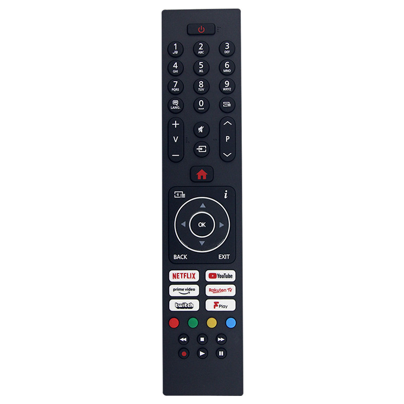 รีโมทคอนโทรล RC45137P เข้ากันได้กับ Logik/Nordmende/Techwood/Luxor/Bush TV LUX0143010 ลักซ์0165005/0