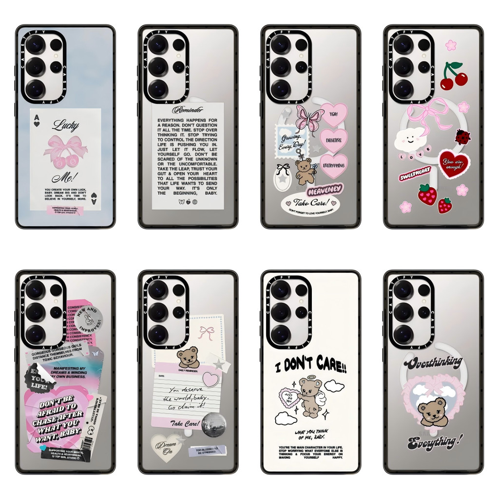 SAMSUNG Top Girl Studio Magnetic Impactเคสโทรศัพท์สําหรับSamsung Galaxy S22 S23 S24 S25 S26 Ultra Pl