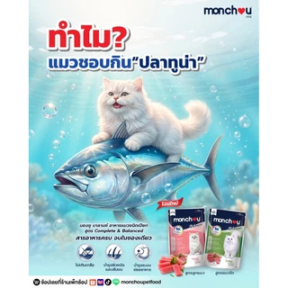 Monchou Balanced มองชู บาลานซ์ อาหารเปียกแมว สูตร Complete & Balanced ขนาด 80 กรัม