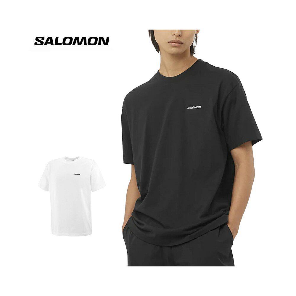 เสื้อยืด SALOMON LOGO RX แขนสั้น สำหรับผู้ชายและผู้หญิง